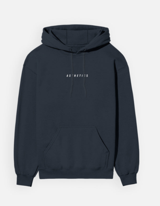 Plain Hoodie (Navy Blue)